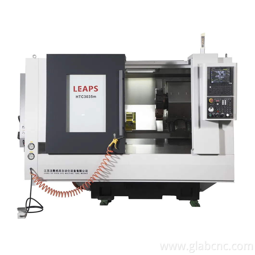 Leaps Heavy-Duty Horizontal CNC Lathe with Advanced Control Features